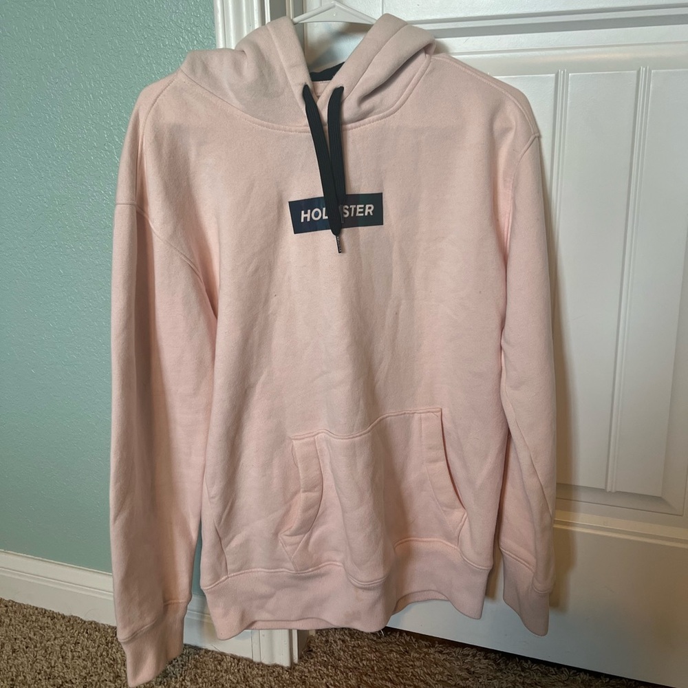 Mens XS Pink Hollister Hoodie